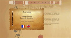 Desktop Screenshot of flute-a-bec-online.com
